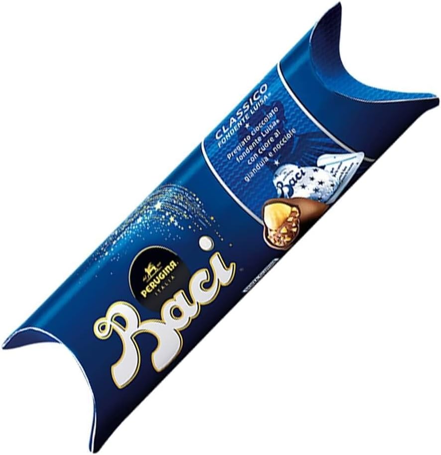 Baci Perugina Idea Regalo Festa della Mamma - Bouquet Mimose Artificiali + Rosa Rossa + Tubino Perugina 37,5gr -