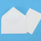 Regalo Donna|Amica- Busta Porta Lettera 14x9 cm + Biglietto Auguri 14x9 cm + Mimose Artificiali + Fiorellino - Biglietto Da Scrivere Personalizzato