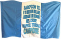 NARAMAKI Bandiera del Napoli 90x150con Passante per Asta - Ideale per Tifoseria di Calcio (Bandiera con Te)