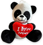 dea Regalo Maestre - 37,5gr Baci Perugina + Peluche Panda 15cm + Ramo di Mimosa con Rosa Rossa Artificiale | Pasqua 2025 (CLASSICO TUBINO)