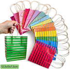 NARAMAKI® Idea Regalo per la Donna - Sacchetto Regalo con Candela Profumata per Ambienti in Vaso di Vetro + Bouquet - Regalini Fine Festa - Aromi| Essenze -Compleanno|Amica|Nonna|Mamma
