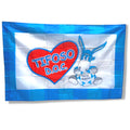 NARAMAKI Bandiera Napoli Forza Ragazzi Tifoso Doc - 90x140cm - Bandiera con Passante per Asta