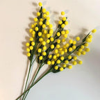 NARAMAKI Idea Regalo- Peluche Mimosa 16cm + Baci Perugina 37,5gr + Rami Mimose - Regalo per Lei (PELUCHE + MIMOSE)